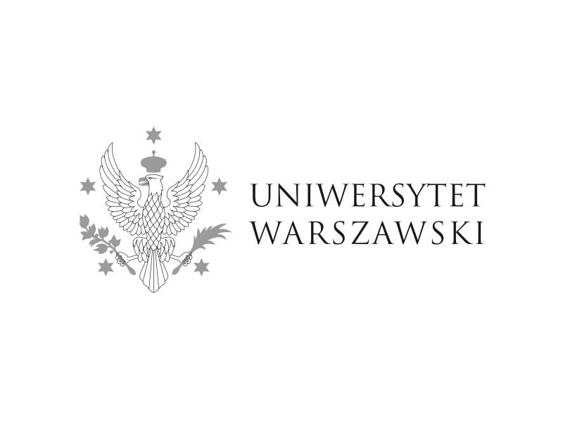 Logo UW wraz z napisem Uniwerystet Warszawski